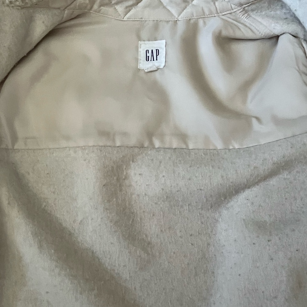 GAP Sherpa Jacket with Button Closure - Picture 3 of 5